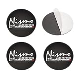 WWFAN 4PCS 56MM Car Wheel Center Hub Caps Emblem Sticker Decal for Nissan Nismo Almera Tiida Sunny Qashqai Skyline Juke X-TRAI March LIVINA Wheel Center Hub Caps Cover (Color Name : Gray)