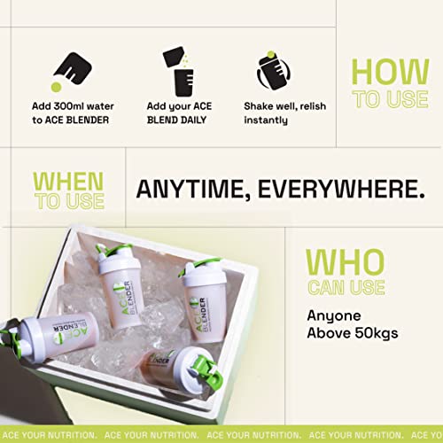 Image of Ace Blend DAILY 20G Premium Plant Protein & Superfoods | 60 Servings | Green Lemonade | Daily Protein | 4 Vital Greens | 4 Antioxidants | 3 Probiotics | Blended for all ages | 100% Gut Friendly