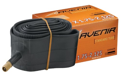 Avenir Bicycle Tube 12 Inch x 1.75-2.125 Inch Schrader Valve