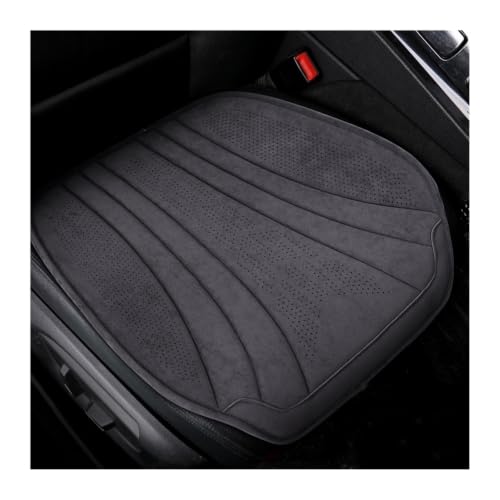Housse de siège voiture en daim de qualité supérieure style élégant noir
