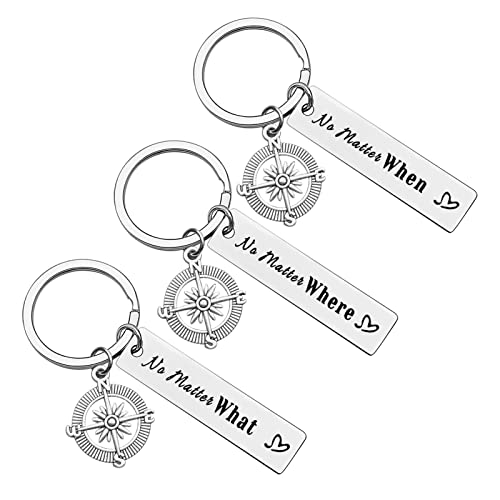 Xiahuyu Long Distance Friendship Keychain Gifts No Matter Where No