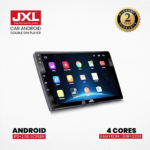 JXL 10 Inch Car Android Double Din Player 2GB/32GB Capacitive Touch Screen Quad Core Proceessor