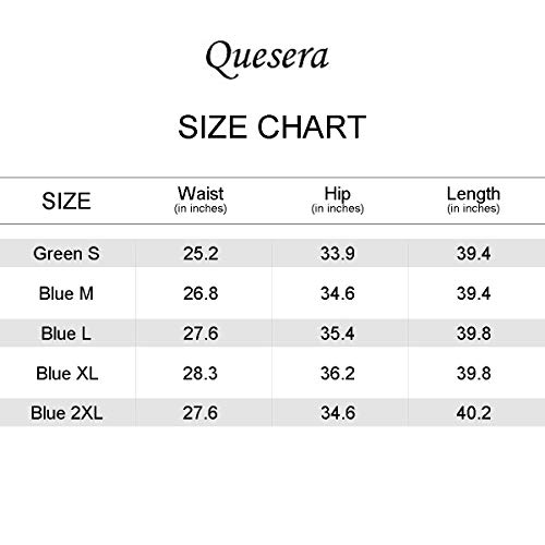 Quesera Women's Mermaid Tail Costume Sequin Maxi Skirt Cosplay Party Dress #TOP3