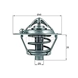 Qualitätsprodukt BEHR Thermot-Tronik TX 108 82D Thermostat, Kühlmittel, 0