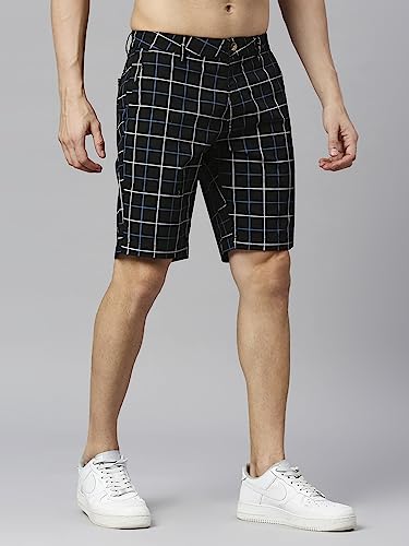 Image of Thomas Scott Men's | Solid | Chino Shorts | Regular Fit | Cotton Elastane | Above Knee | Casual Short