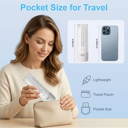 Electric Portable Bidet Sprayer + USB C to USB C Charging Cable Combo, Multi-Port Charging Backup Kit, Waterproof Rechargeable Personal Hygiene Bidet for Travel Camping Bathroom - Image 6