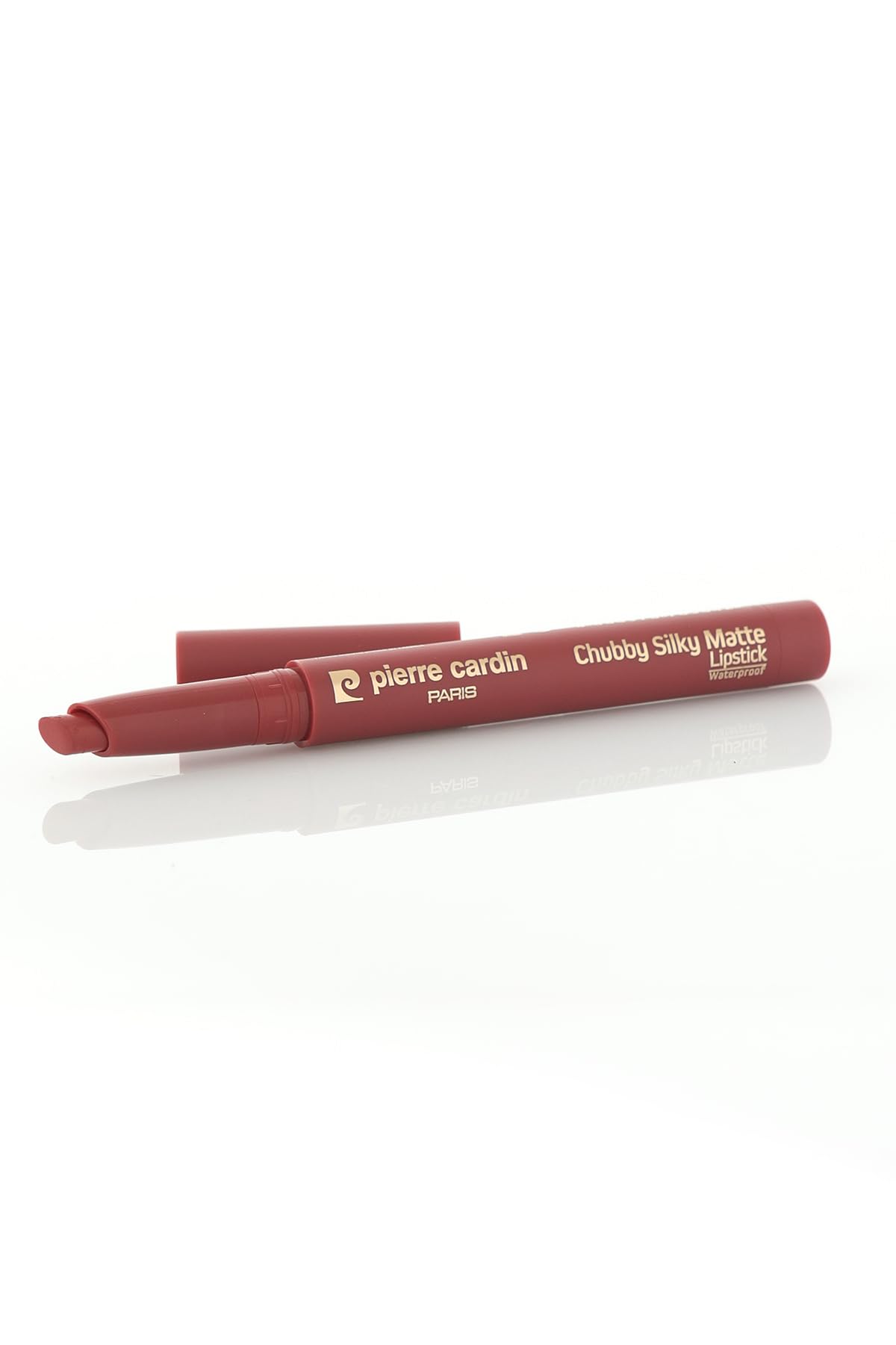Pierre Cardin Chubby Silky Matte Lipstick – Waterproof-Ruj-Cherry-607