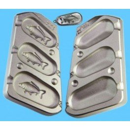 Moule à Plombs Médaillon Pour Carpe – 60-90 Gr – ALCIUMPECHE – Neuf