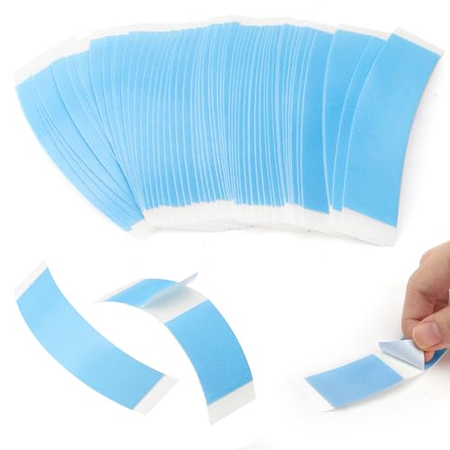 60pcs Cinta Adhesiva Invisble e Impermeable para Peluca Delantera de Encaje