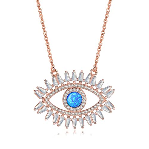 Collier porte-bonheur argent mauvais œil, le cadeau femme idéal