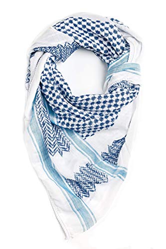 Hirbawi Premium Arabic Scarf 100 Cotton Shemagh Keffiyeh 47