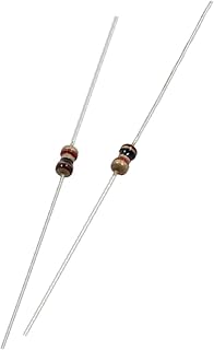 1000pcs 1/6W Carbon Film Resistor, 5Percent Tolerance Resistor, for Electronic Projects and Experiments TMP1105 (Color : 2kOhm)