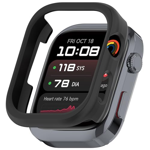 DHK RETAIL �n�[�t�J�o���b�W ���� �ی�t���[�� PC �E�H�b�`�P�[�X�AHuawei Watch D2 �p - �u���b�N