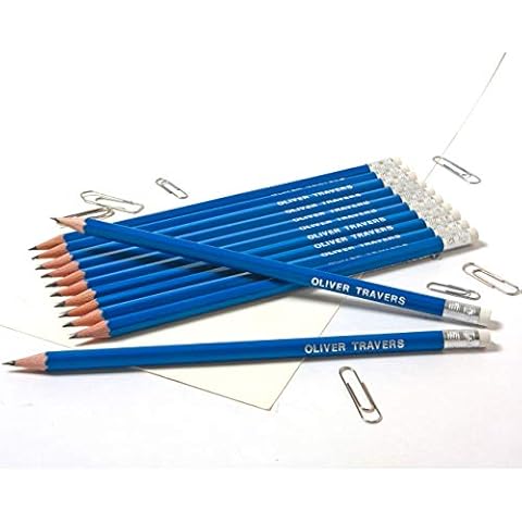 Personalised Pack of 12 Premium Graphite Pencils Cover
