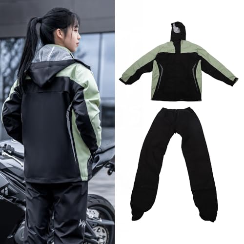 Luocute Ternos de Chuva para Pesca, Motocicletas Capa de Chuva Impermeabilizantes para Homens Jaquet
