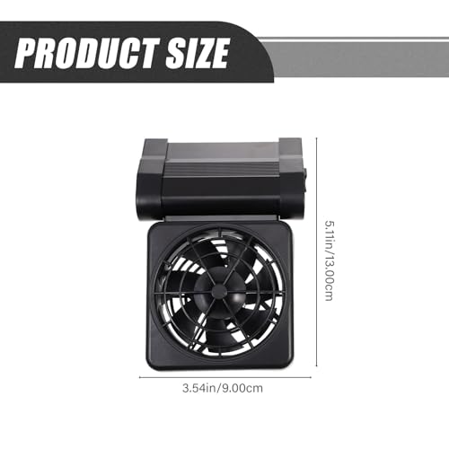 Ventilador de acuario regulable para proteger plantas y camarones en verano 3