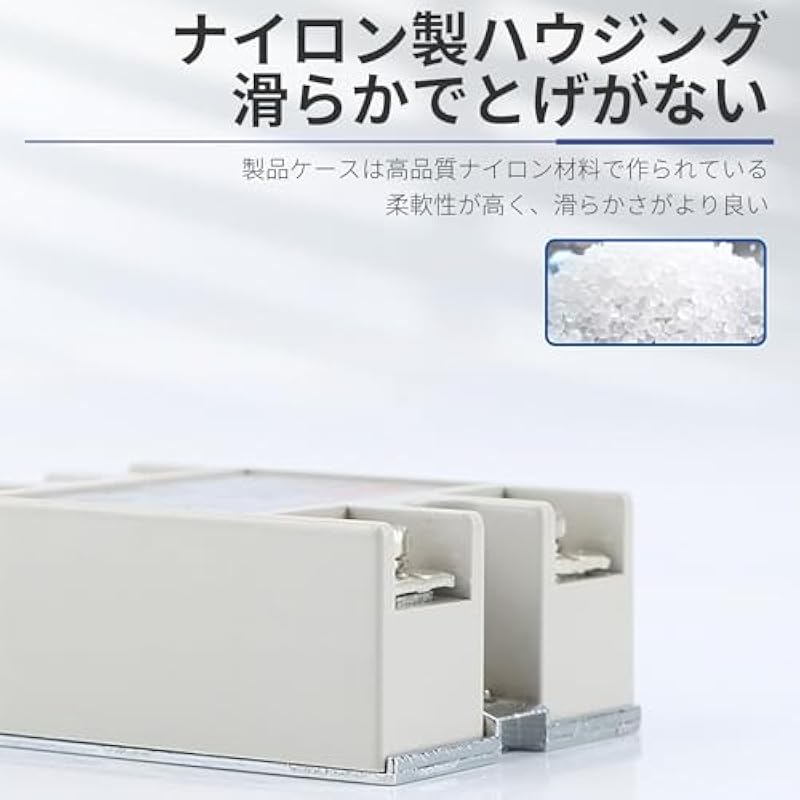 REYLNXR SSR-40DA 40A SSR 릴레이 모듈 제어 비접촉 스위치 산업용 사용 (제품 모델 : SSR-40DA, 2 세트)과 함께하는 고형 상태 단일 위상 반도체 세트 상세이미지 3