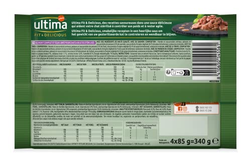 Sachet repas Chat Stérilisé ULTIMA au poisson | Multipack 48x85g - 11
