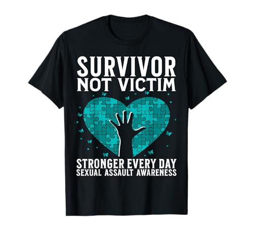 Sexual Assault Awareness Gifts Women Sexual Assault Survivor T-Shirt