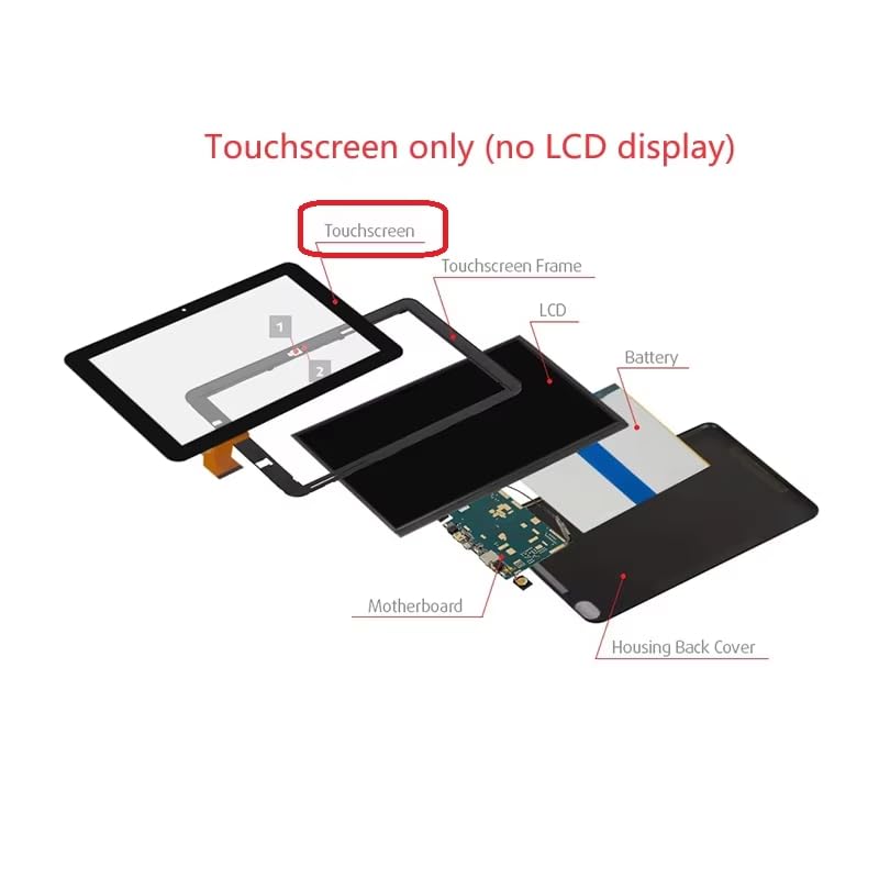 YOOOKOOO 10,1 cala Czarny dla Doogee T10W Tablet PC Pojemnościowy Ekran Dotykowy Digitizer Czujnik Zewnętrzny Szklany Panel