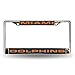 NFL Laser Chrome Plate Frame