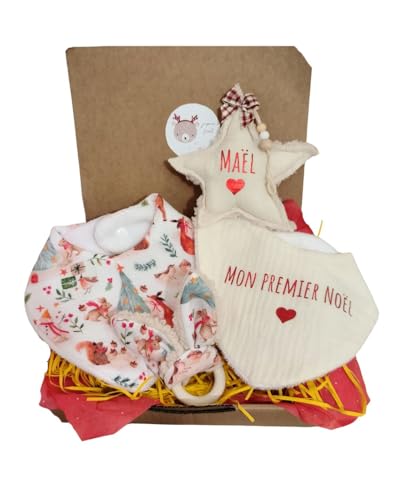 Générique - Générique coffret cadeau Noël bébé bavoir decoration handmade