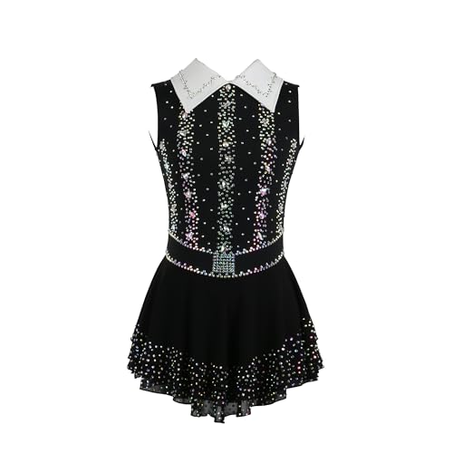 ZAGITOVA Vestido de patinação artística feminino meninas patinação no gelo desempenho competição bri