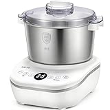 AIZIYO DoughChief, 7.4QT Dough Maker, Dough Mixer with Ferment Function, 304 Stainless Steel Bowl, Removeable lid, Face-up Touch Panel, Electric Dough Proofing Box for Pizza & Bread