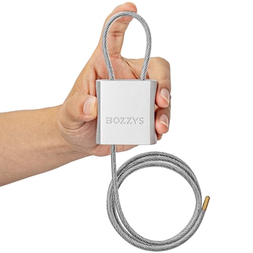 BOZZYS Adjustable Cable Lock with 3 Keys