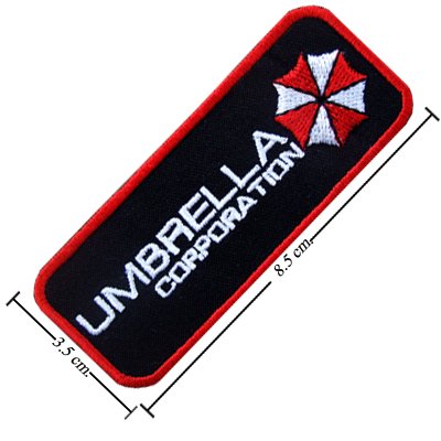 Resident Evil Patch Umbrella Logo III Embroidered Iron on Patches