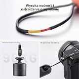 PGYTECH Pasek na ramię aparatu w stylu artystycznym, szybkie zapięcie, regulowany pasek na szyję aparatu 1100 ~ 1400 mm do aparatów Nikon/Canon/Sony/Fuji i aparatów cyfrowych (boho, rozmiar L)