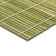 Ken Chiku - Grüne Bambus-Rollmatte 24cmx24cm | Sushi-Matte |100% Bambus | Einfach zu bedienen | Makisu|