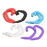 Ipetboom 10 Pairs Silicone Protective Ear Hooks for Masks Comfortable Anti-Chafe Design Ear Protection Accessories for Adults and Boys and Girls for Daily Use and Outdoor Activities