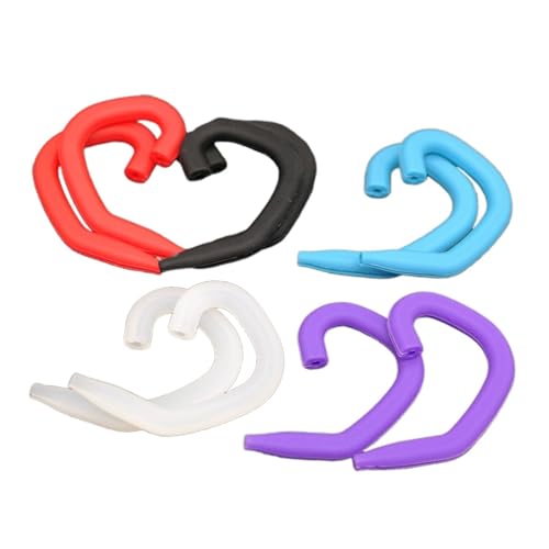 Ipetboom 10 Pairs Silicone Protective Ear Hooks for Masks Comfortable Anti-Chafe Design Ear Protection Accessories for Adults and Boys and Girls for Daily Use and Outdoor Activities