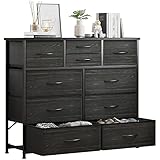 LUMTOK 10-Drawer Dresser,...