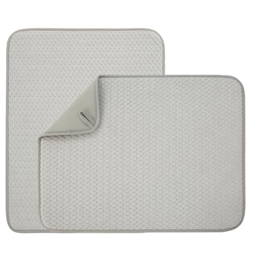 Vantic Microfiber Dish Drying Mat with Silver Ions
