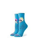 Stance Women's Disney Crew Sock, Blue, Small