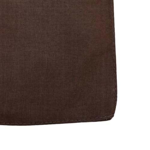 Image of MDSTYLE 100% Cotton Solid Color Bandana for Men & Women 22 inch x 22 inch Handkerchief Headband Scarf