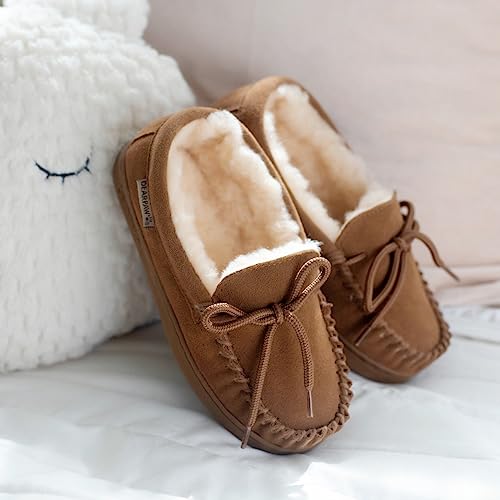 Bearpaw Moc Ii Youth Hickory Size 13 | Youth's Slipper | Youth's Shoe | Comfortable & Lightweight #TOP3