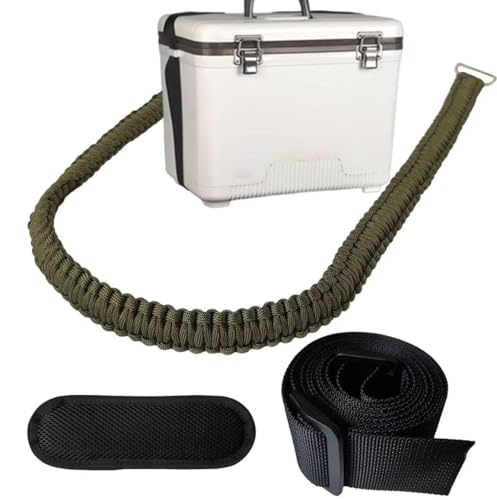 Ajqxh Paracord Cooler Strap for Engel-13qt and 19qt Adjustable Cooler Accessories with Shoulder Pad and Buckles