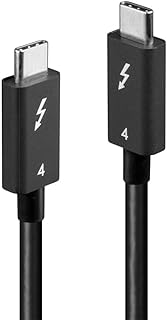 Lindy 1m Thunderbolt 4 Cable, 40Gbps, passive
