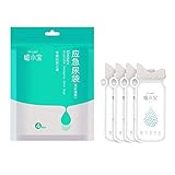 Súper absorción y a prueba de fugas: estas bolsas de urinario de emergencia están hechas de resina absorbente de agua de polímero SPA + material impermeable de polietileno. Puede absorber la orina, el vómito u otros residuos líquidos y convertirlo en un gel inodoro a prueba de derrames que no goteará ni goteará incluso si se coloca boca abajo.