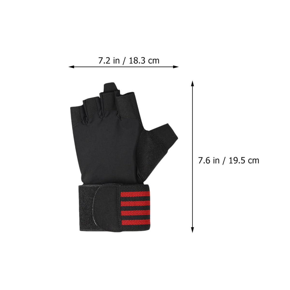 PACKOVE 3paare Halbfinger Fahrradhandschuhe Für Outdoor-Sportarten rutschfest Atmungsaktiv Schockabsorbierend Für Radfahren Joggen Und Freizeitaktivitäten Mit Logo