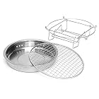 WSY Mini BBQ Grill Edelstahl BBQ Grill Falten Grillzubehör Tragbare Küche Kochwerkzeuge Für Outdoor Camping – Bild 4