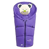  Odenwälder BabyNest Mucki P5 Fußsäckchen lila 11460/760