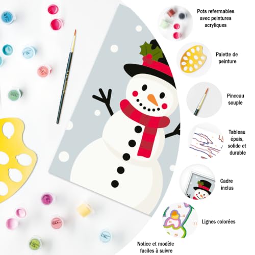 Creart Kids peinture au numéros : Bonhomme de Ravensburger Jeux France - vue 7