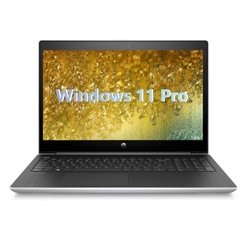 HP ProBook 450 G5 Business Laptop, Windows 11 Pro, 15.6-Inch FHD Display, Intel Core i5-7200, 8GB RAM, 256GB SSD, Webcam, Wi-Fi (Renewed)