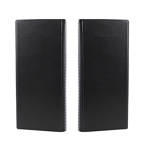 Organizador de cartões de visita da JPSOR, pasta de cartão de visita, 340 cartões, pasta de cartão d