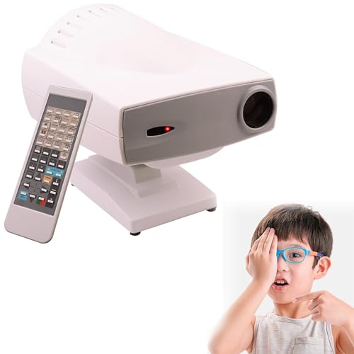 IMOSEI Vision Optometry Equipment, Eye Chart Projector,Remote Control, 30 Different Optotypes, 2 Sets of Program Switching, Quick and Accurate Measurement, for Optical Shops, Hospitals