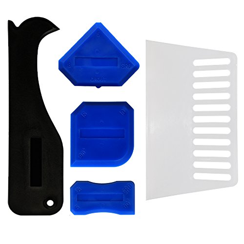 GRIVER 5-Piece Caulking Tool Kit,Caulk Finishing Tool Kit (5-Piece Caulking Tool Kit)